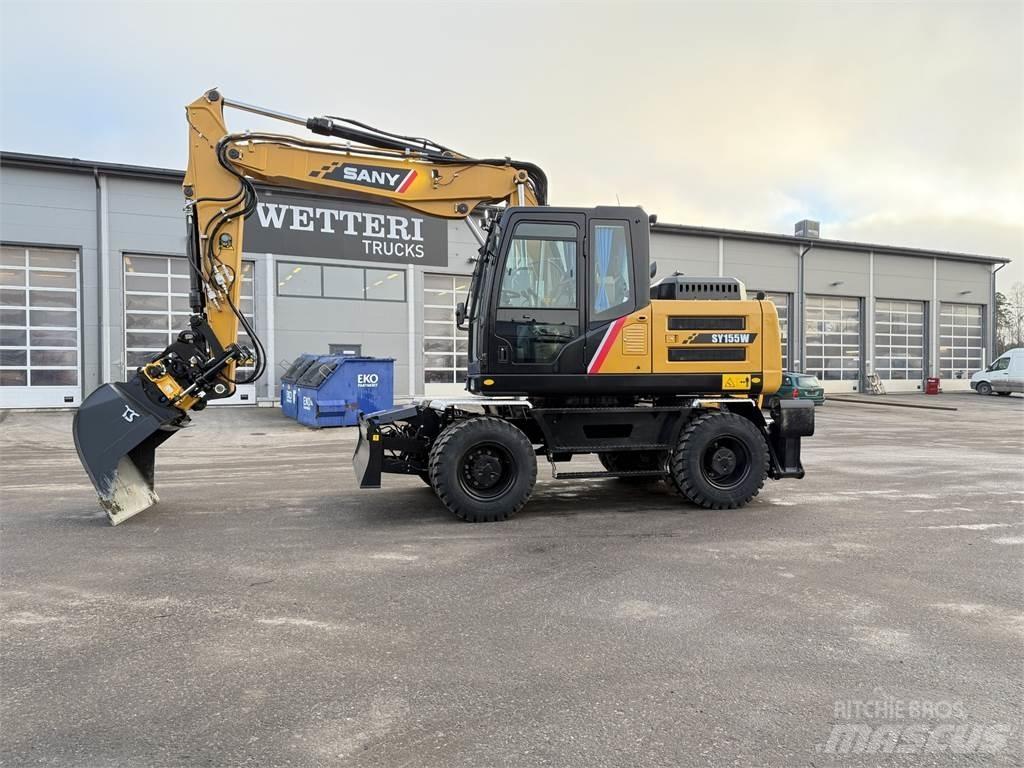 Sany SY155W Колісні екскаватори