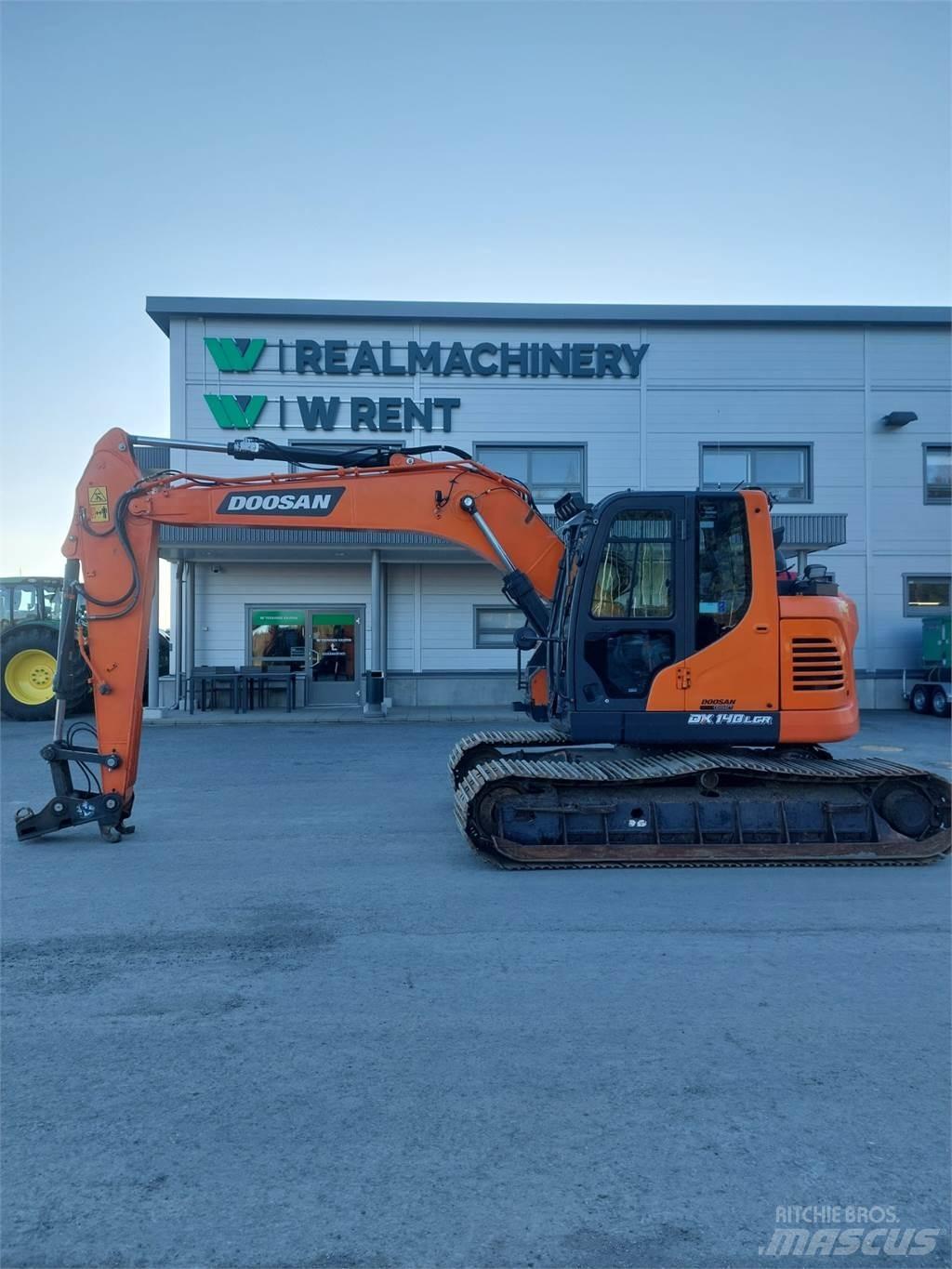 Doosan DX 140LCR 7 Гусеничні екскаватори