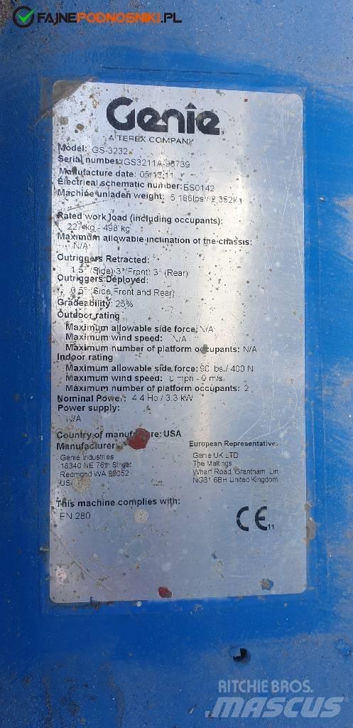 Genie GS 3232 Підйомники-ножиці
