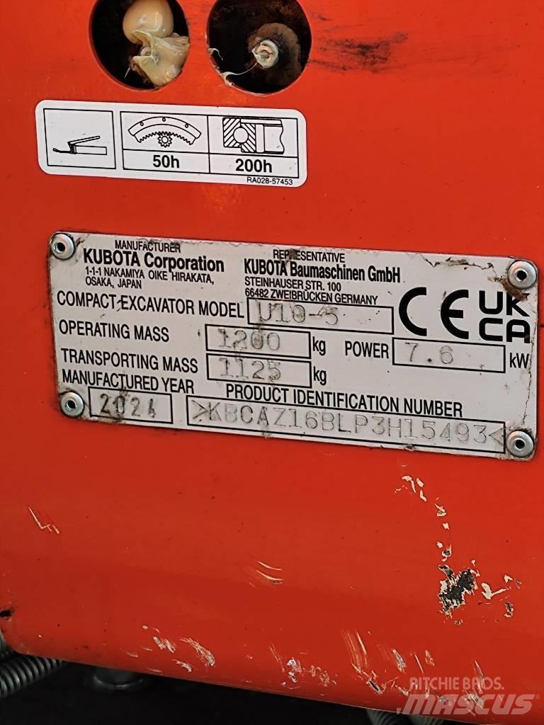 Kubota U 10 Міні-екскаватори < 7т