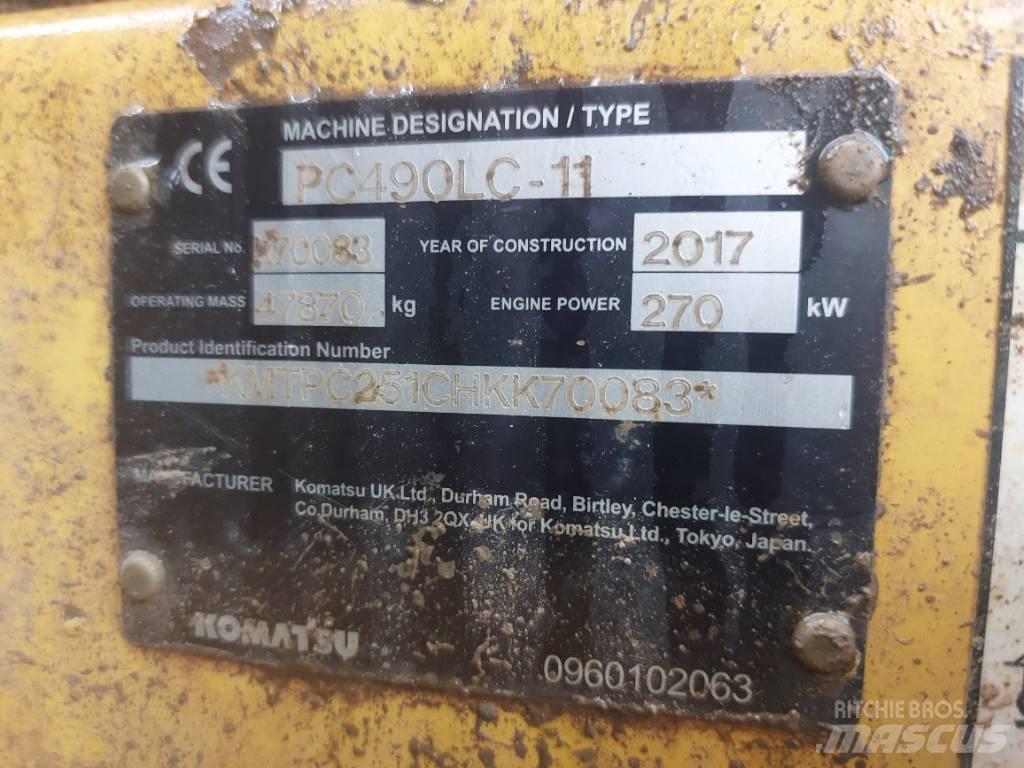 Komatsu PC490LC-11 Гусеничні екскаватори