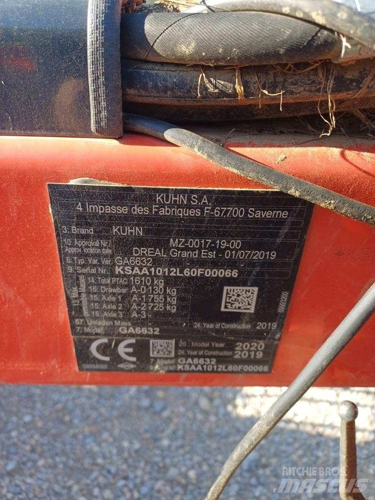 Kuhn GA 6632 Рядкові жатки