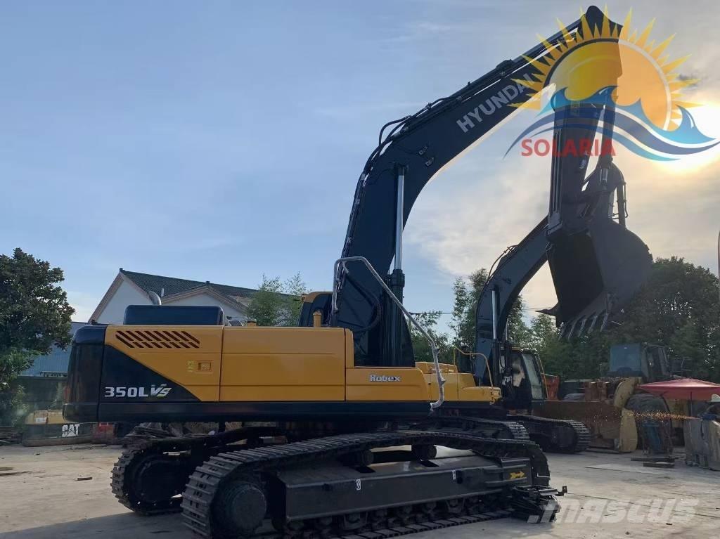 Hyundai R350LVS Гусеничні екскаватори