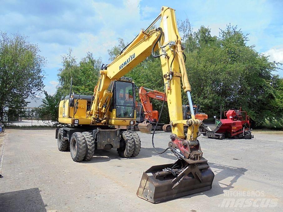 Komatsu PW 140-7 Колісні екскаватори