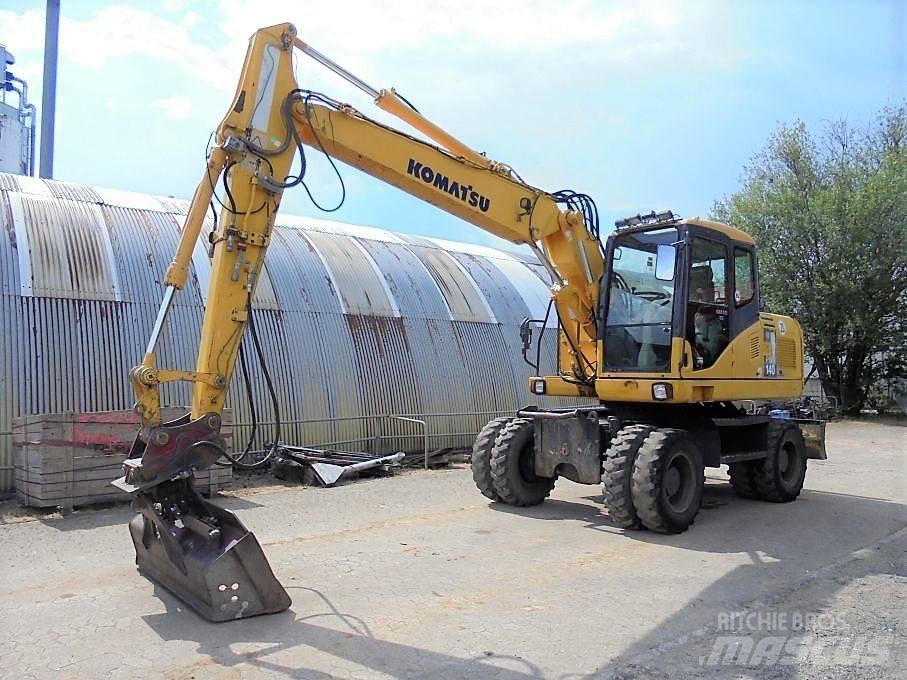 Komatsu PW 140-7 Колісні екскаватори