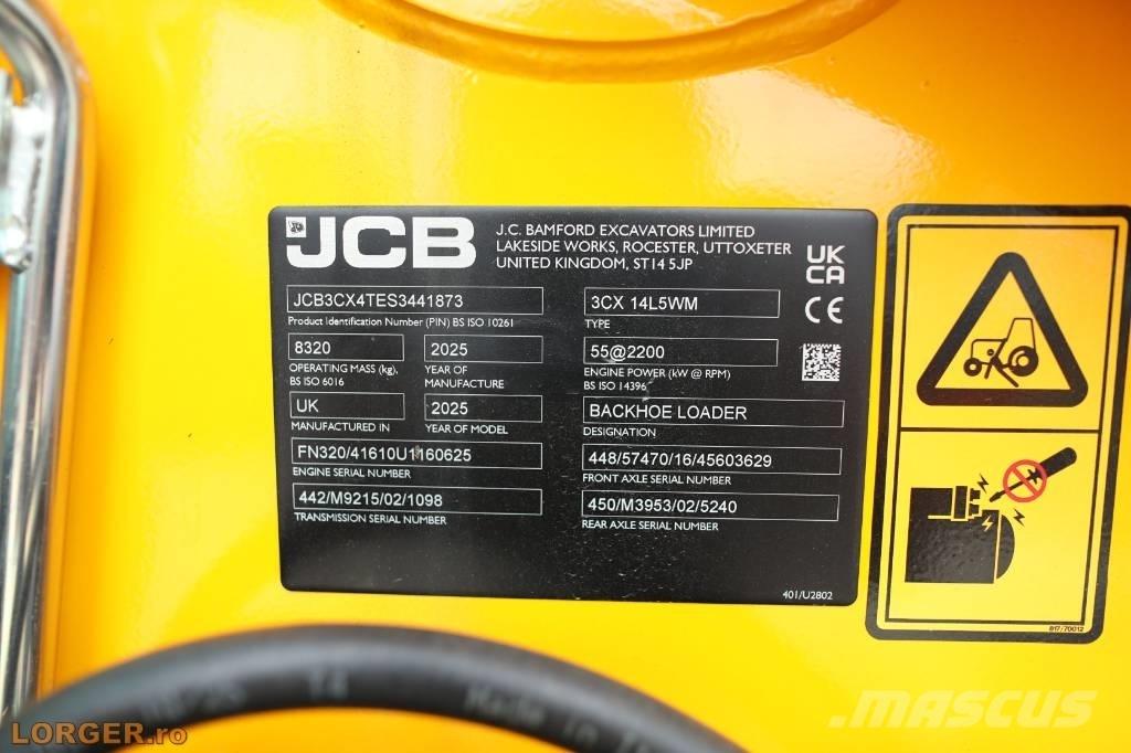 JCB 3 CX - NEW Екскаватори-навантажувачі
