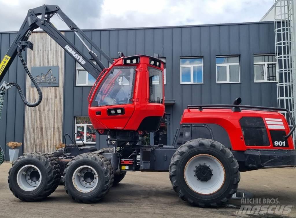 Komatsu 901 Харвестери