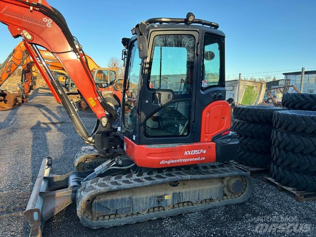 Kubota KX057-4 Міні-екскаватори < 7т