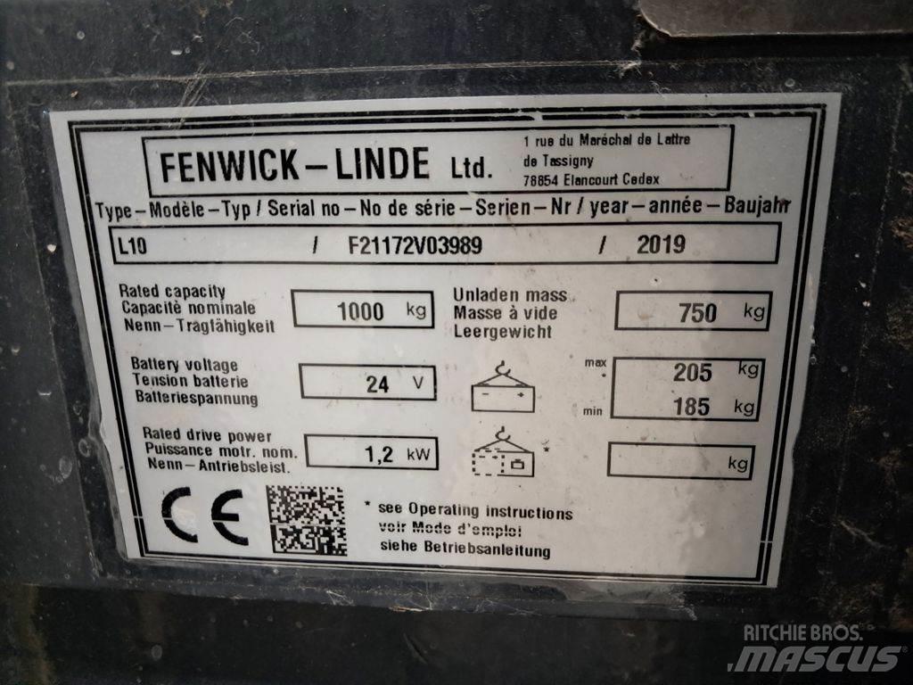 Linde L10 Ручний візок
