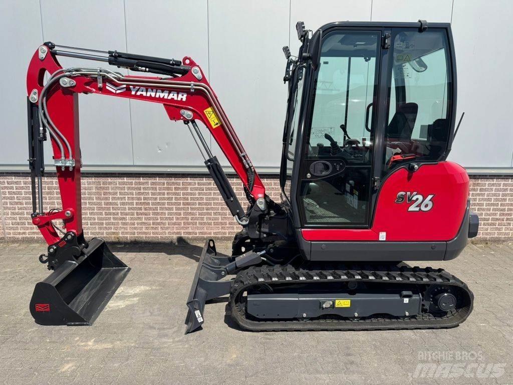 Yanmar SV26 Міні-екскаватори < 7т