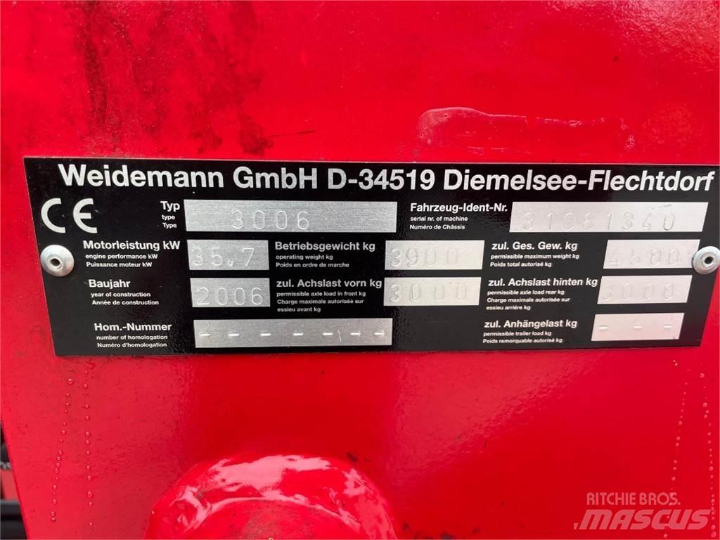 Weidemann 3006 Фронтальні навантажувачі