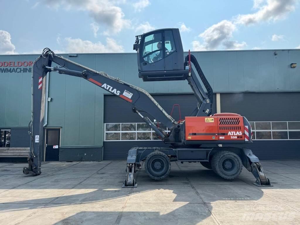Atlas 250 MH Перевантажувачі металобрухту/промислові навантажувачі