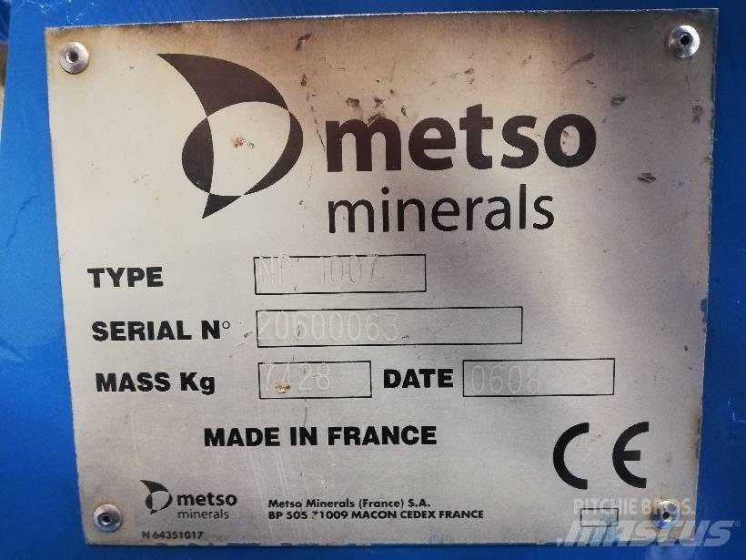 METSO NP1007 Роздрібнювачі