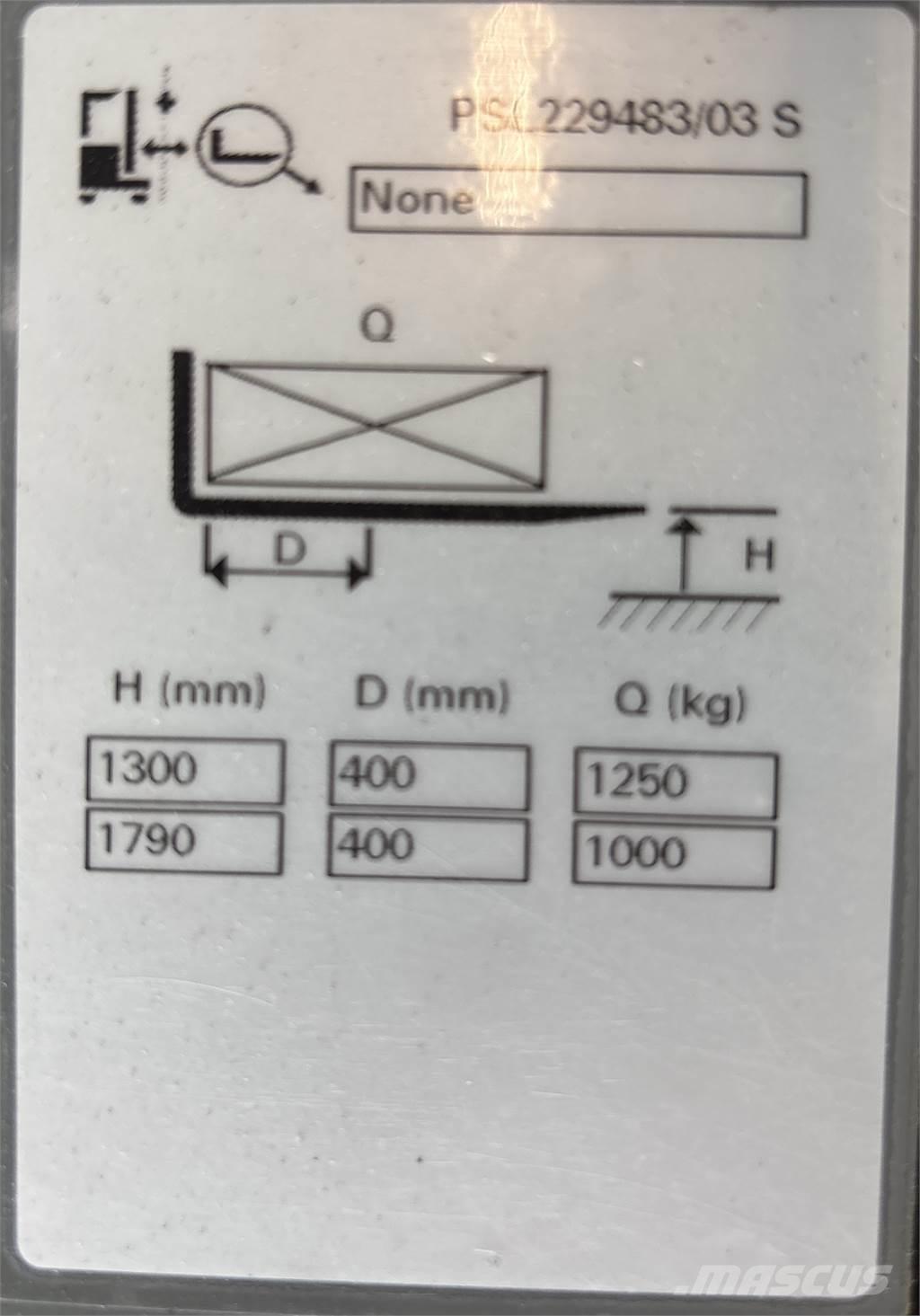Atlet PSL125 Ручний візок
