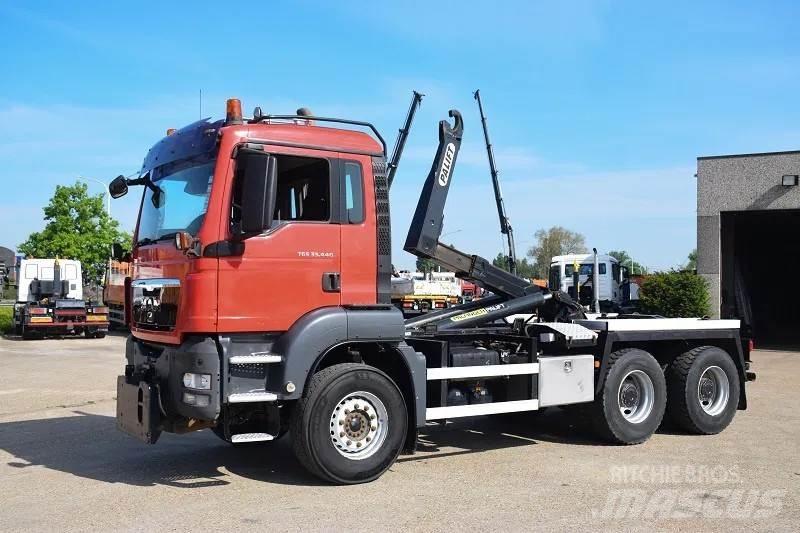 MAN TGS 33.440 Вантажівки з гаковим підйомом