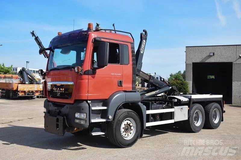 MAN TGS 33.440 Вантажівки з гаковим підйомом