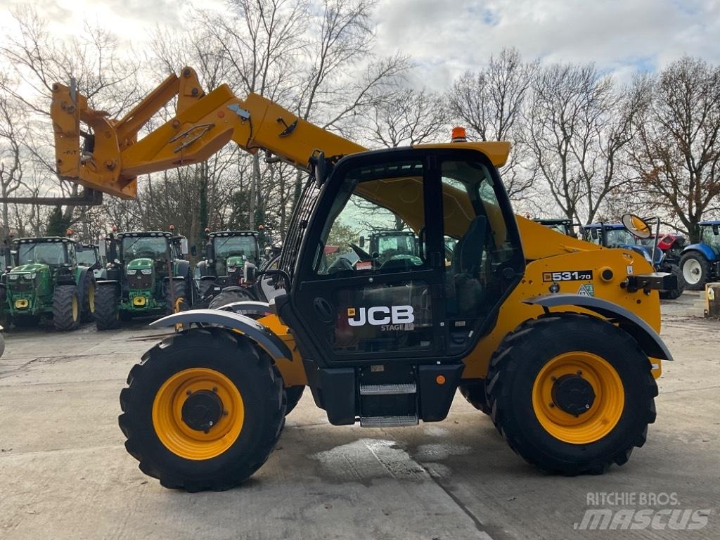 JCB 531-70 Телескопічні навантажувачі