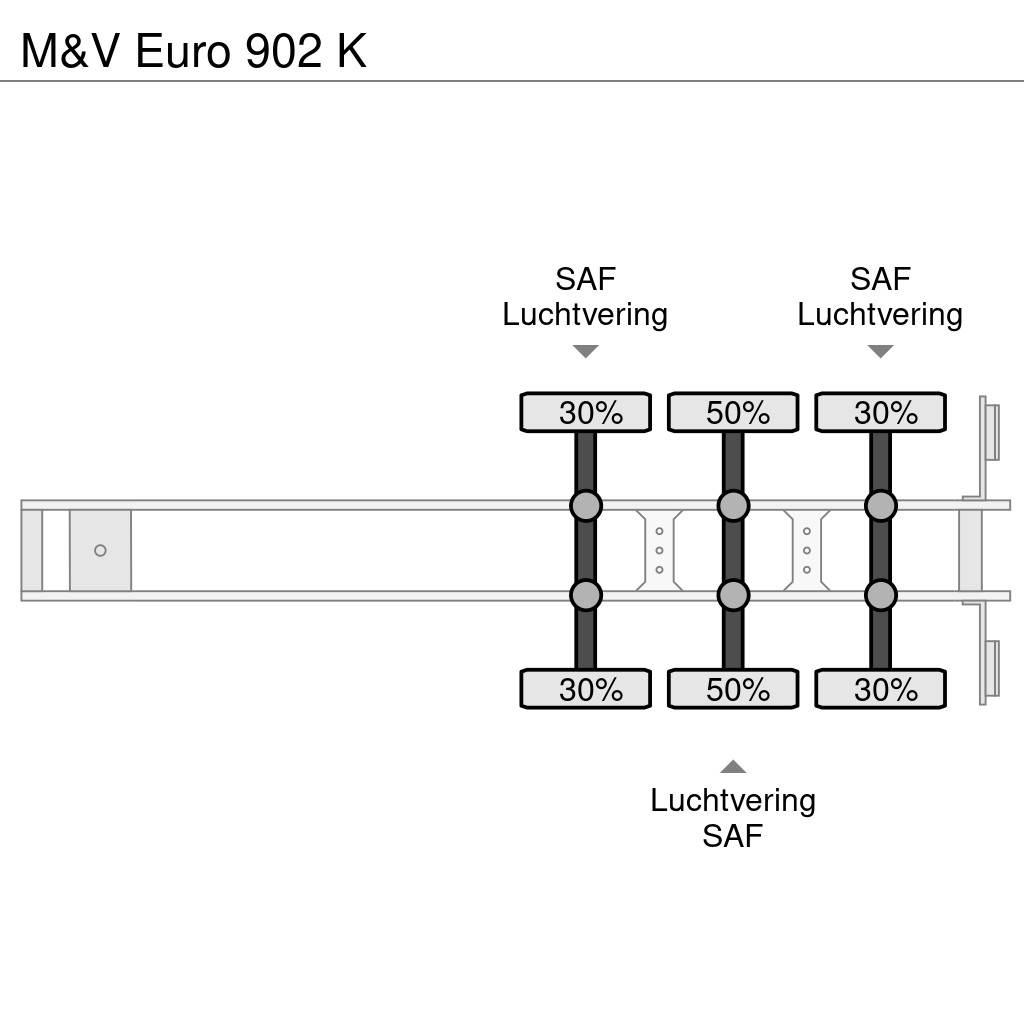 M&V Euro 902 K Напівпричепи для перевезення контейнерів
