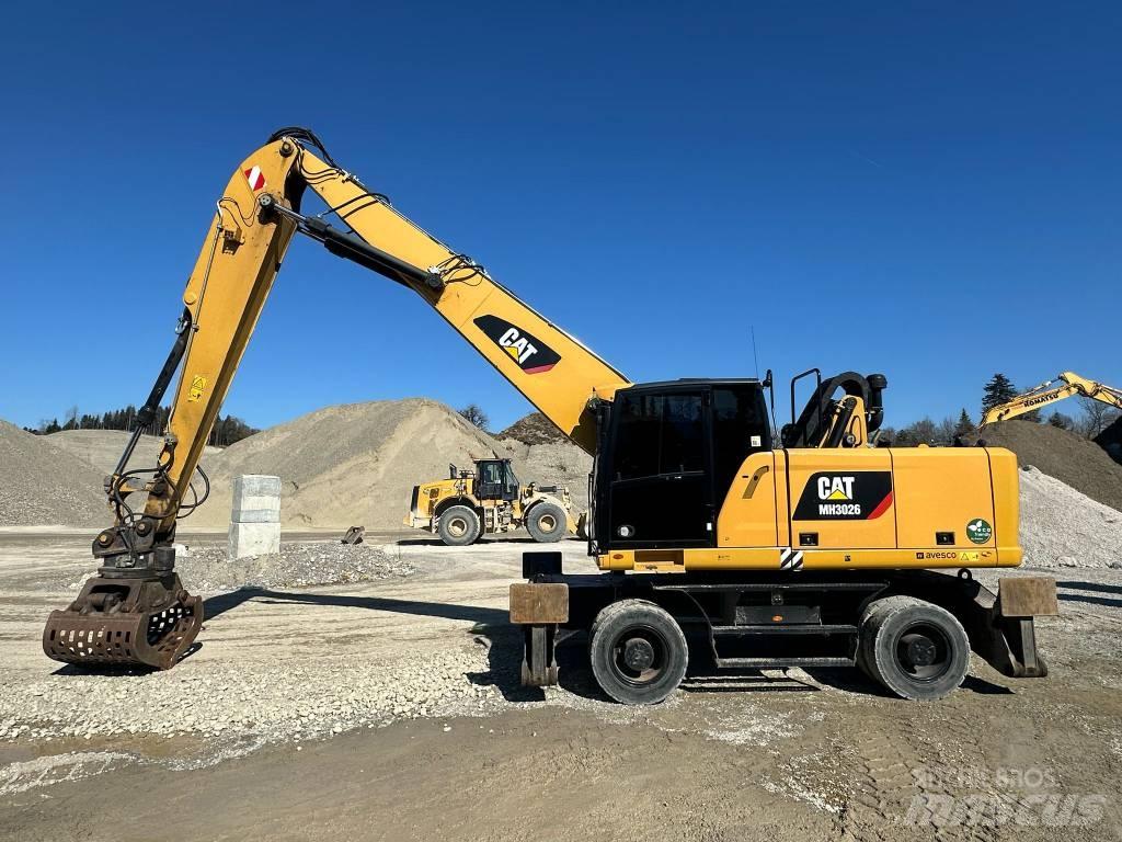 CAT MH3026 Перевантажувачі металобрухту/промислові навантажувачі