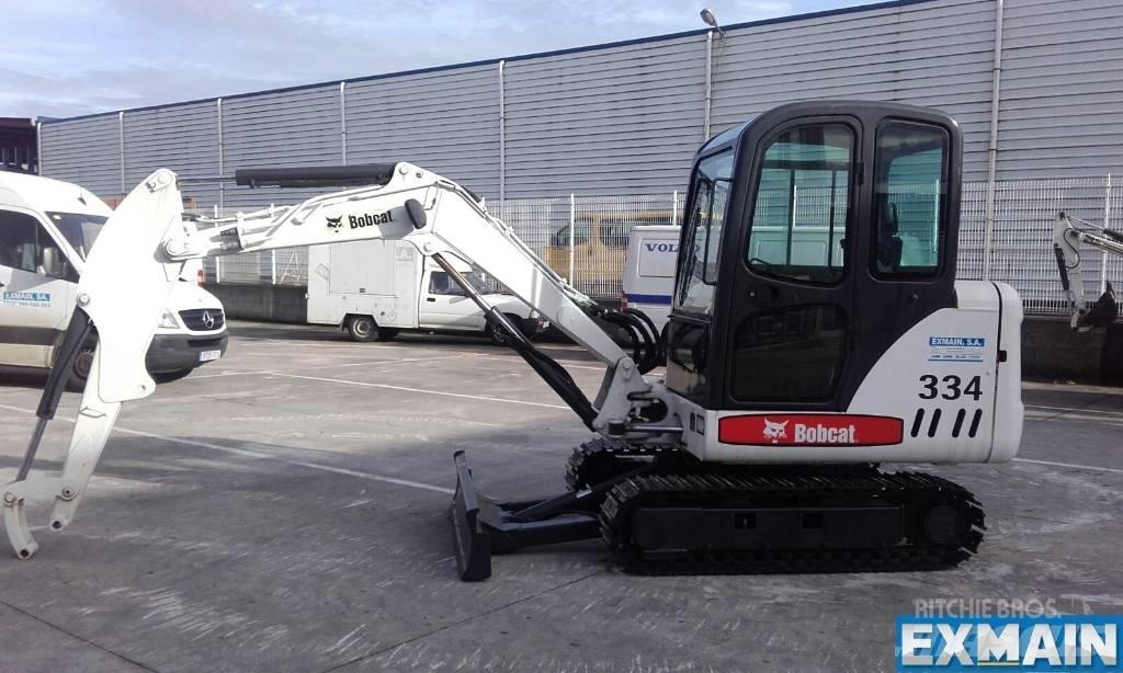 Bobcat 334 G Міні-екскаватори < 7т