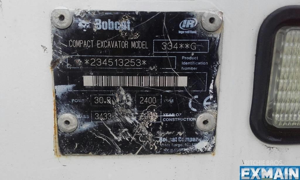 Bobcat 334 G Міні-екскаватори < 7т