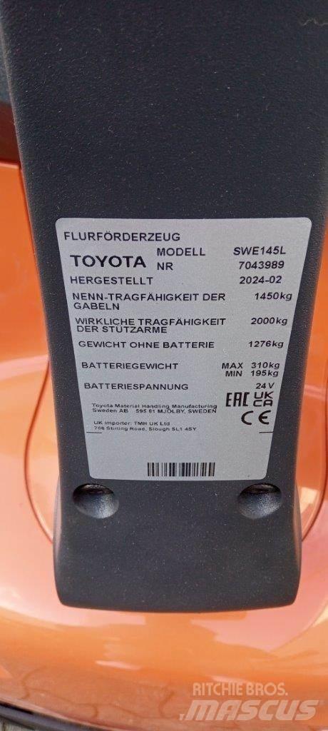 Toyota BT SWE145L Ручний візок
