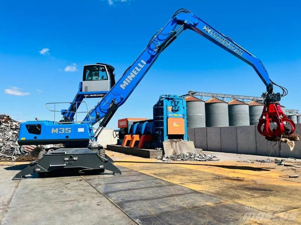 Minelli M 35 Перевантажувачі металобрухту/промислові навантажувачі