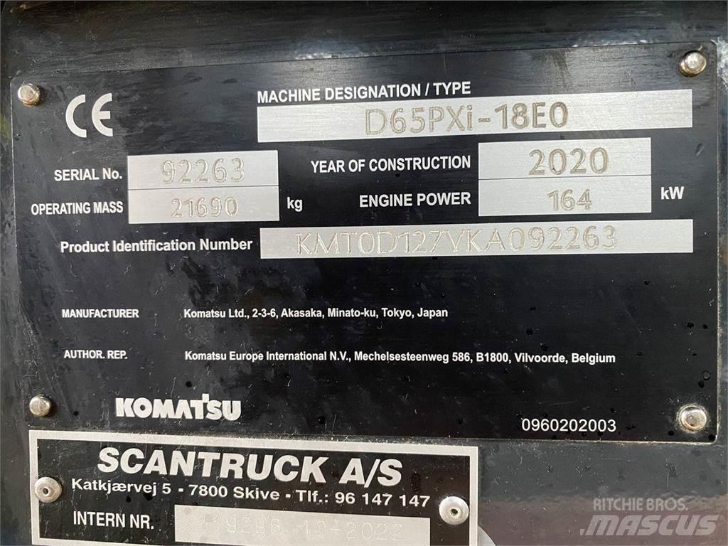 Komatsu D65PXI-18 Гусеничні бульдозери