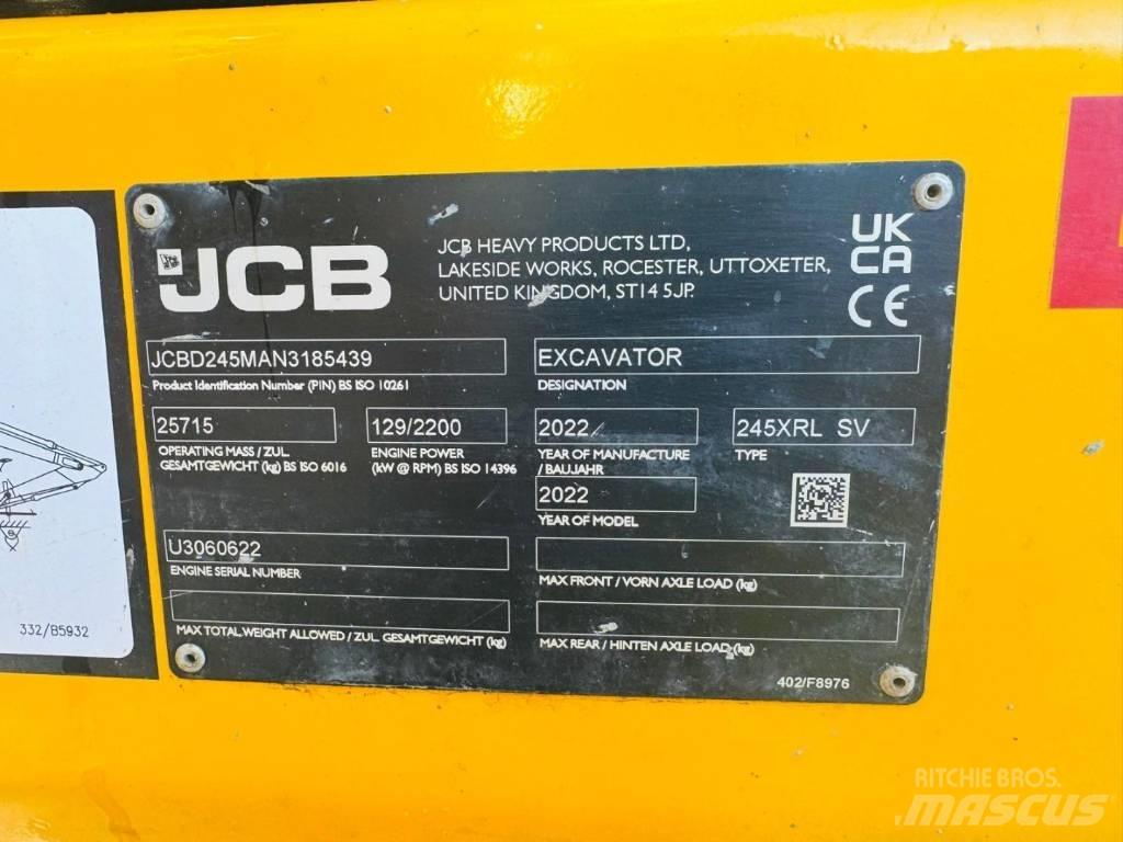 JCB 245 XR Гусеничні екскаватори