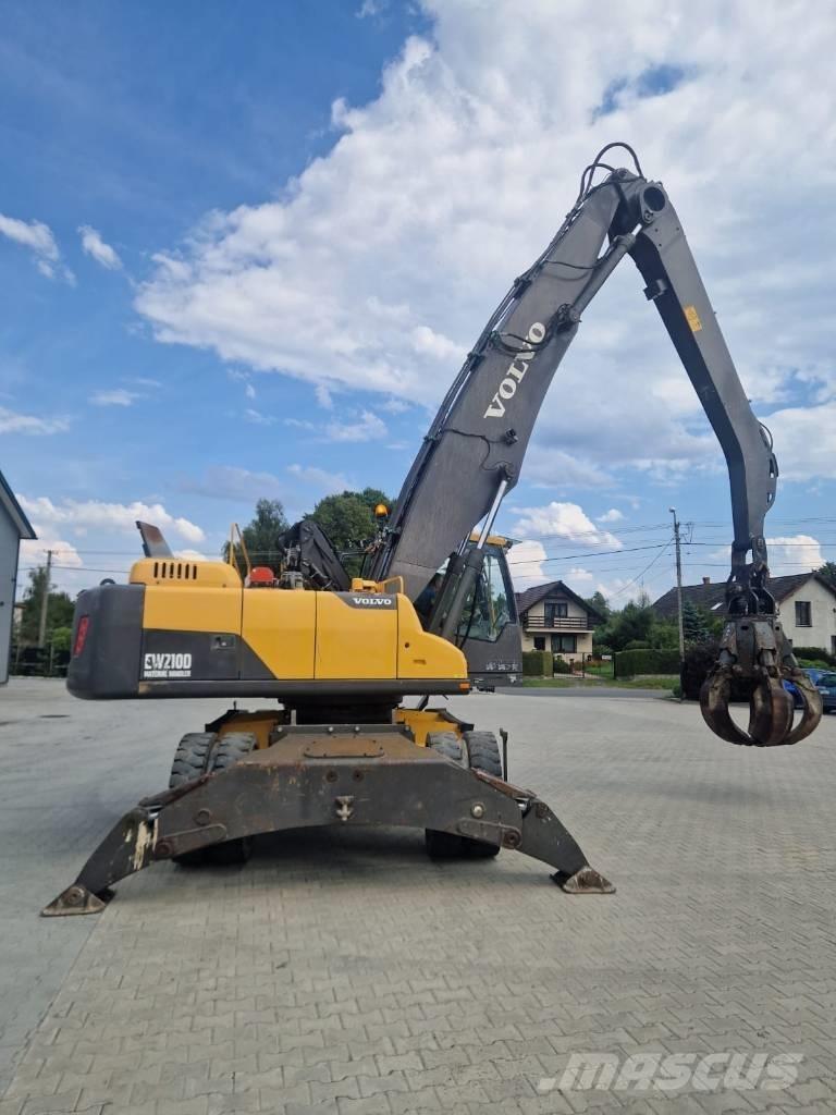 Volvo EW 210 D Перевантажувачі металобрухту/промислові навантажувачі
