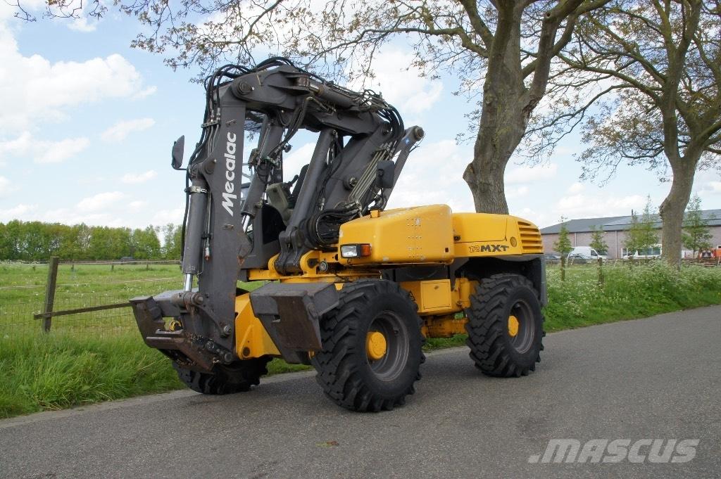 Mecalac 12 MXT Колісні екскаватори