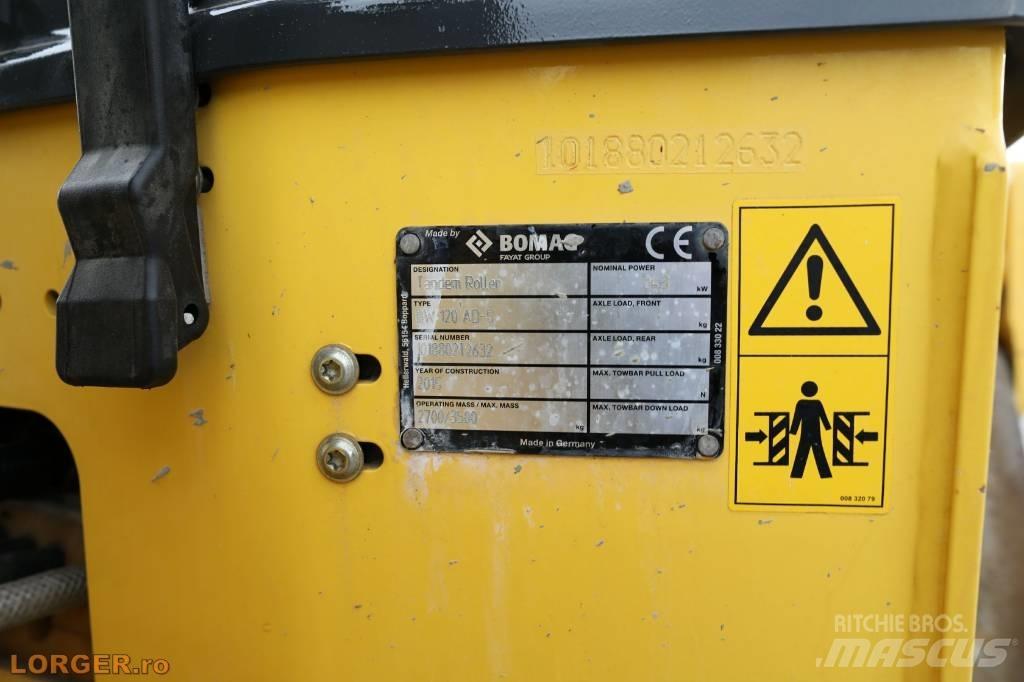 Bomag BW 120 AD-5 Котки тротуарні