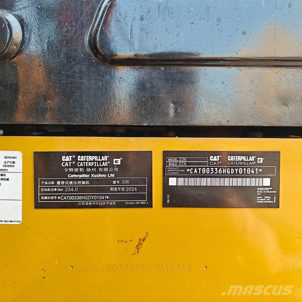 CAT 336GC Гусеничні екскаватори