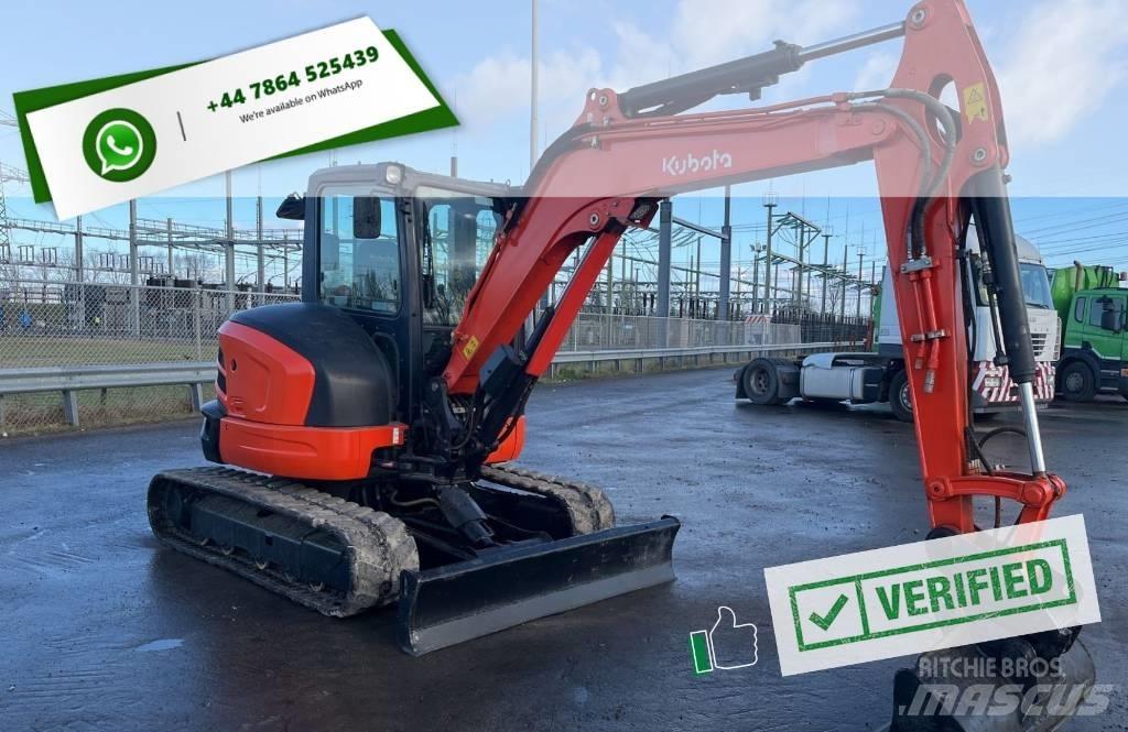 Kubota U 55-4 Міні-екскаватори < 7т
