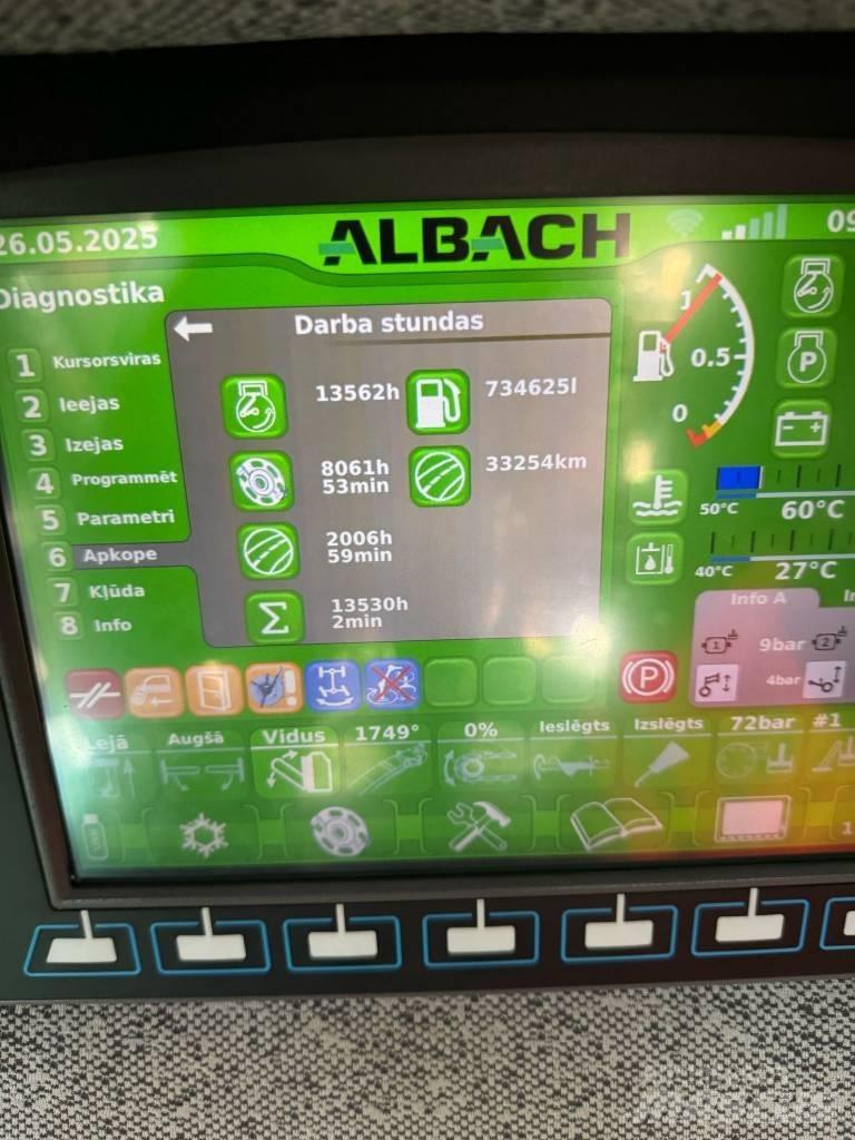 Albach Diamant 2000 Трельовочні трактора