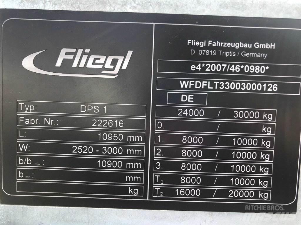 Fliegl DTS-S 300 Низькорамні причепи