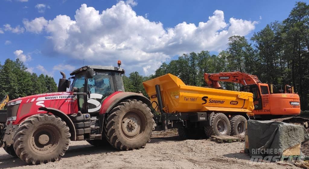 Stronga DL1000HP Самосвальні причепи