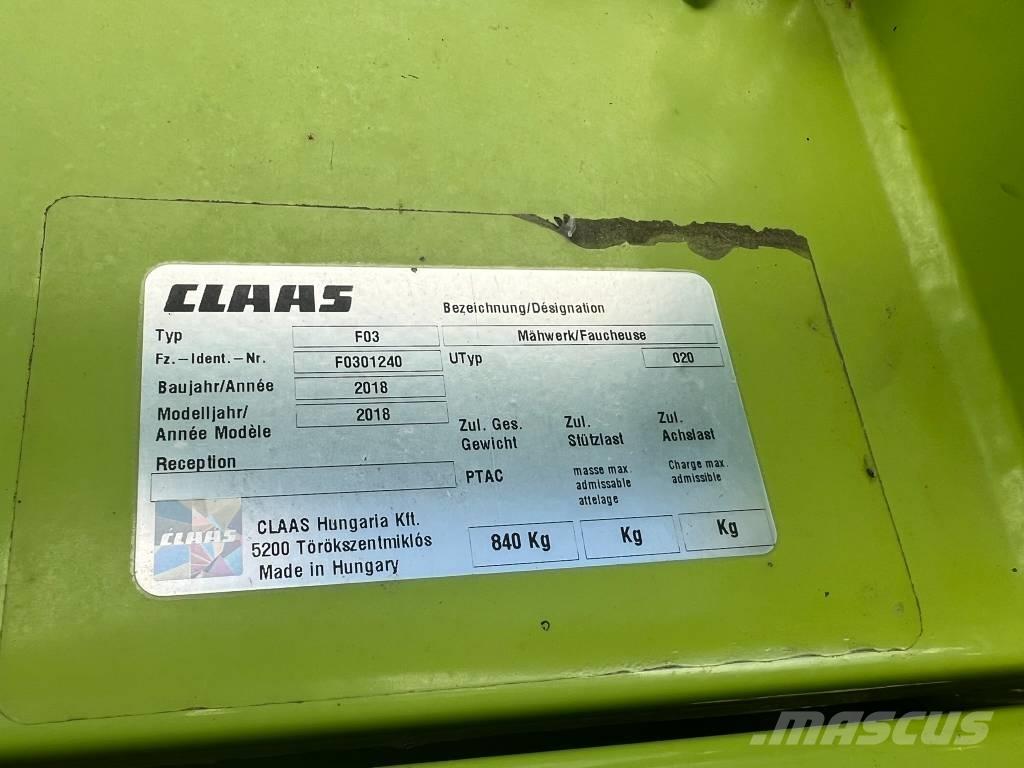 CLAAS Corto 310 FN Косилки