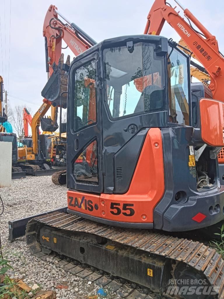 Hitachi ZX55 Міні-екскаватори < 7т