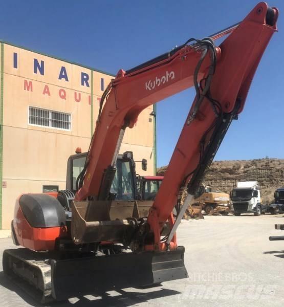 Kubota KX 080-4 Середні екскаватори 7т. - 12т.