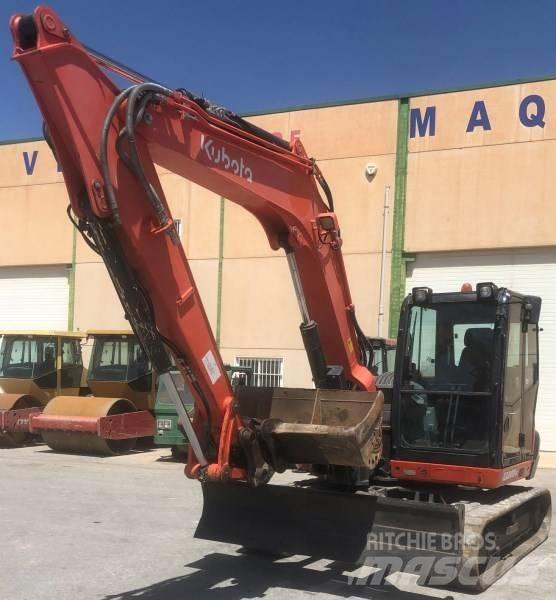 Kubota KX 080-4 Середні екскаватори 7т. - 12т.