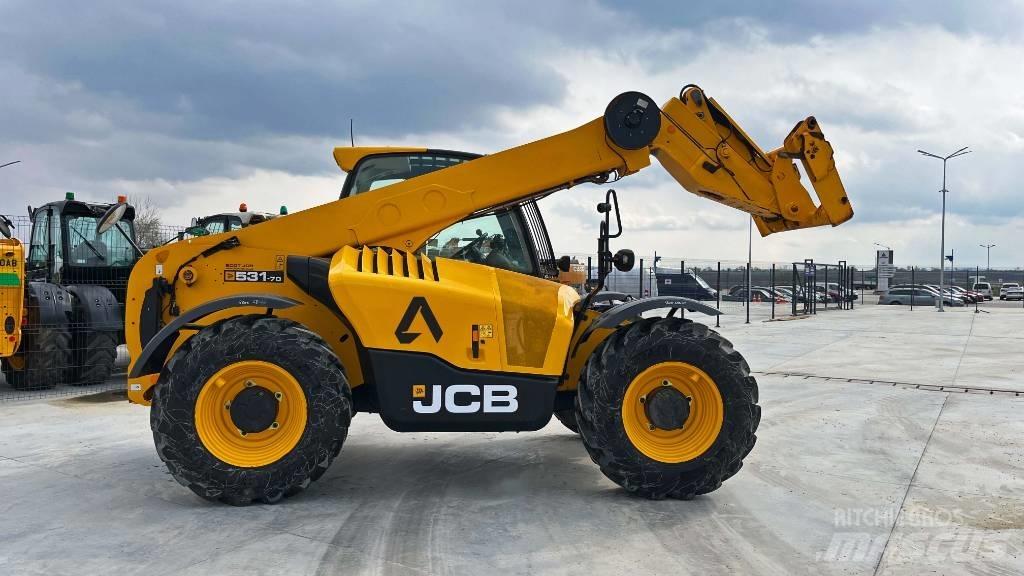 JCB 531-70 Телескопічні навантажувачі