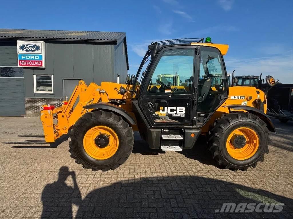JCB 531-70 Телескопічні навантажувачі