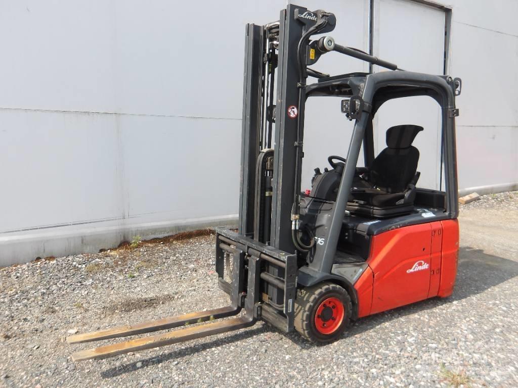 Linde E 16 Електронавантажувачі