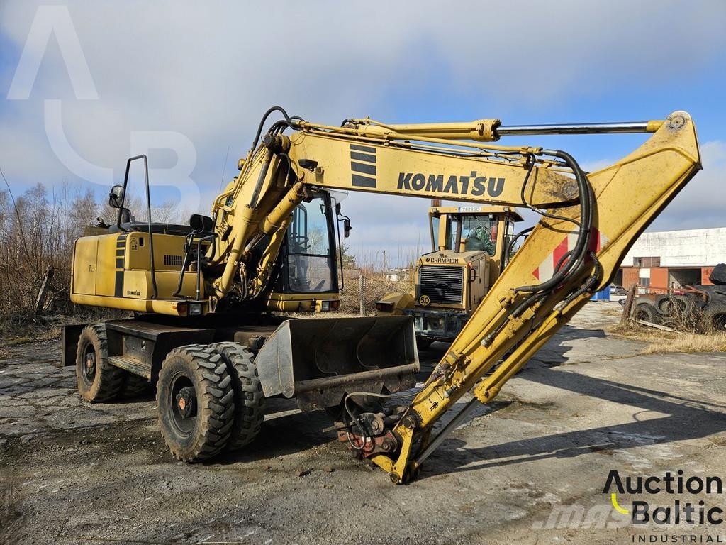 Komatsu PW130ES-6K Колісні екскаватори