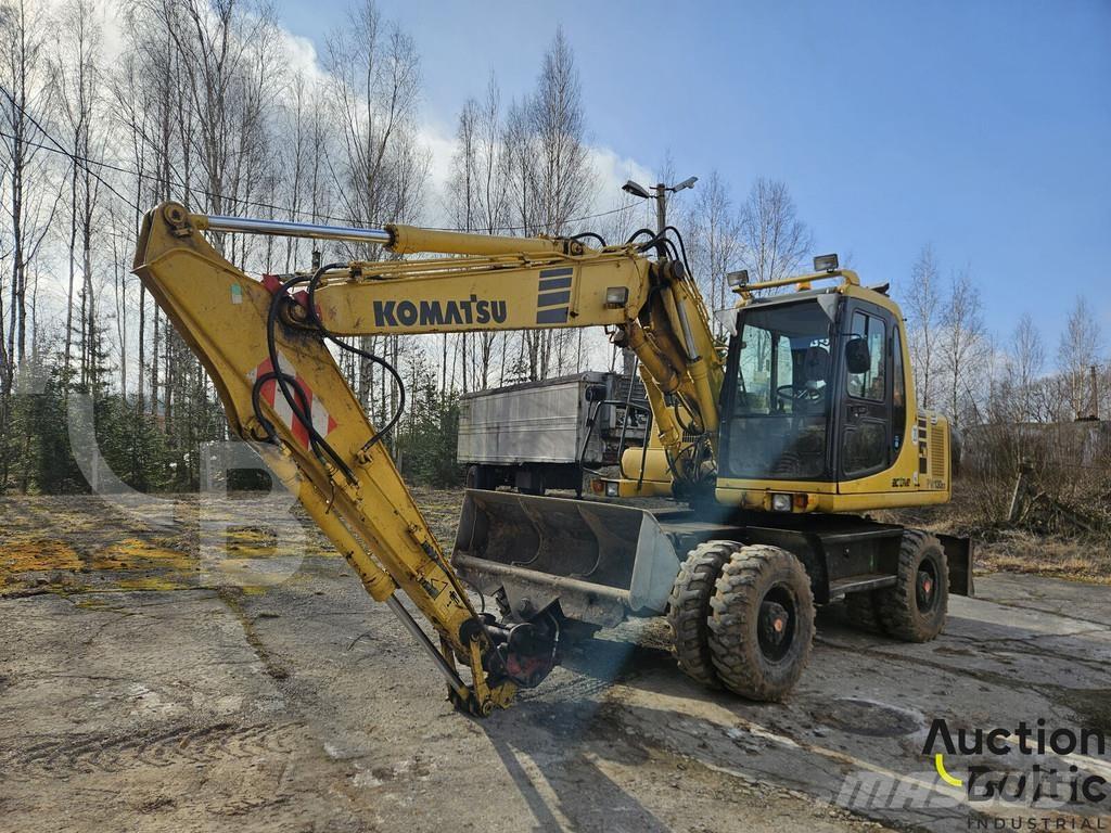 Komatsu PW130ES-6K Колісні екскаватори