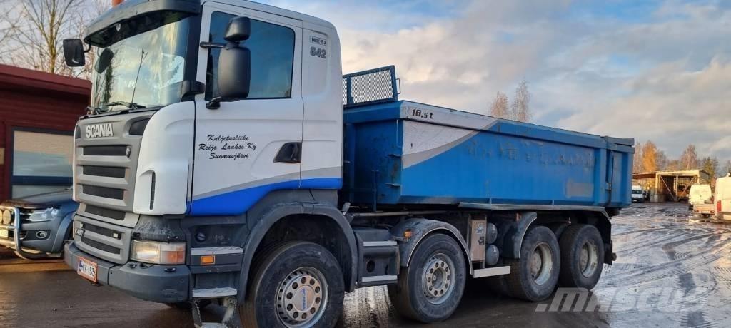 Scania R 480 8x4 Скіпові навантажувачі