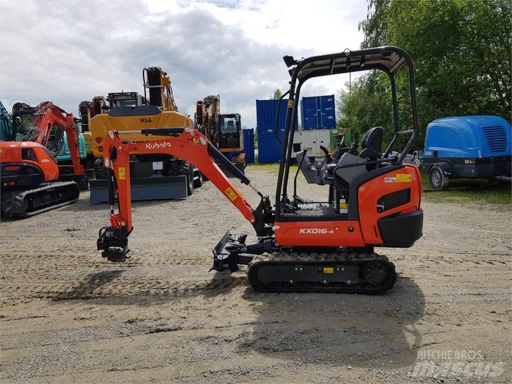 Kubota KX016-4 Міні-екскаватори < 7т