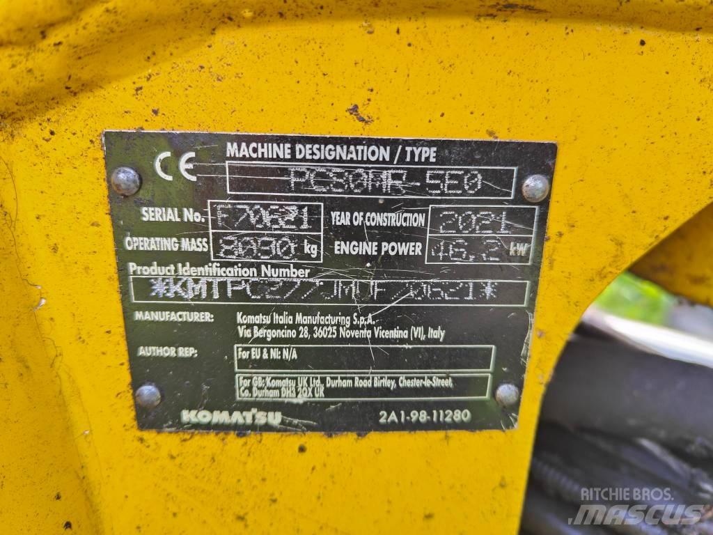 Komatsu PC 80 MR-5 Середні екскаватори 7т. - 12т.