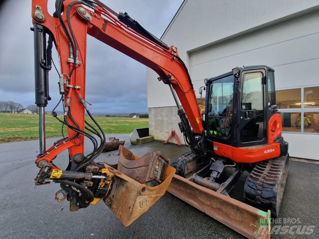Kubota U 55-4 Міні-екскаватори < 7т